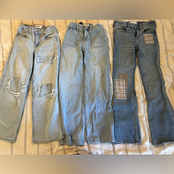 Girls Abercrombie Jeans - Picture 1 of 1